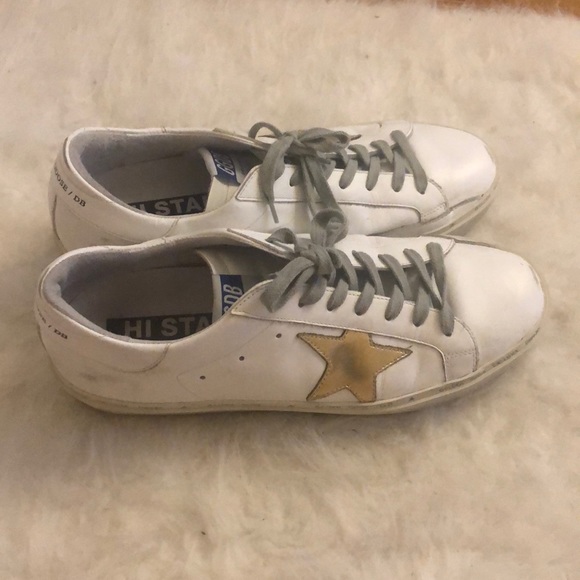 golden goose white and gold